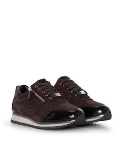 Roma dames sneakers bruin
