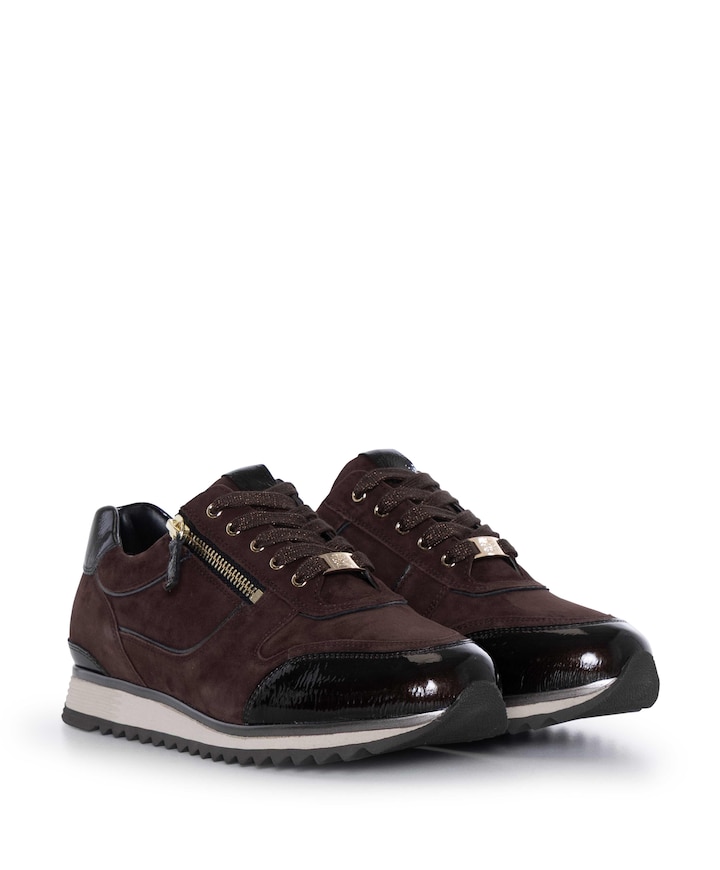 Roma dames sneakers bruin