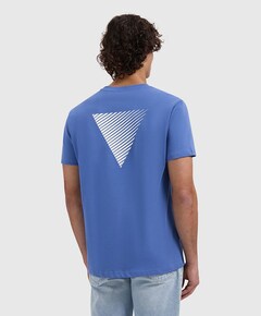 Heren T-shirt blauw