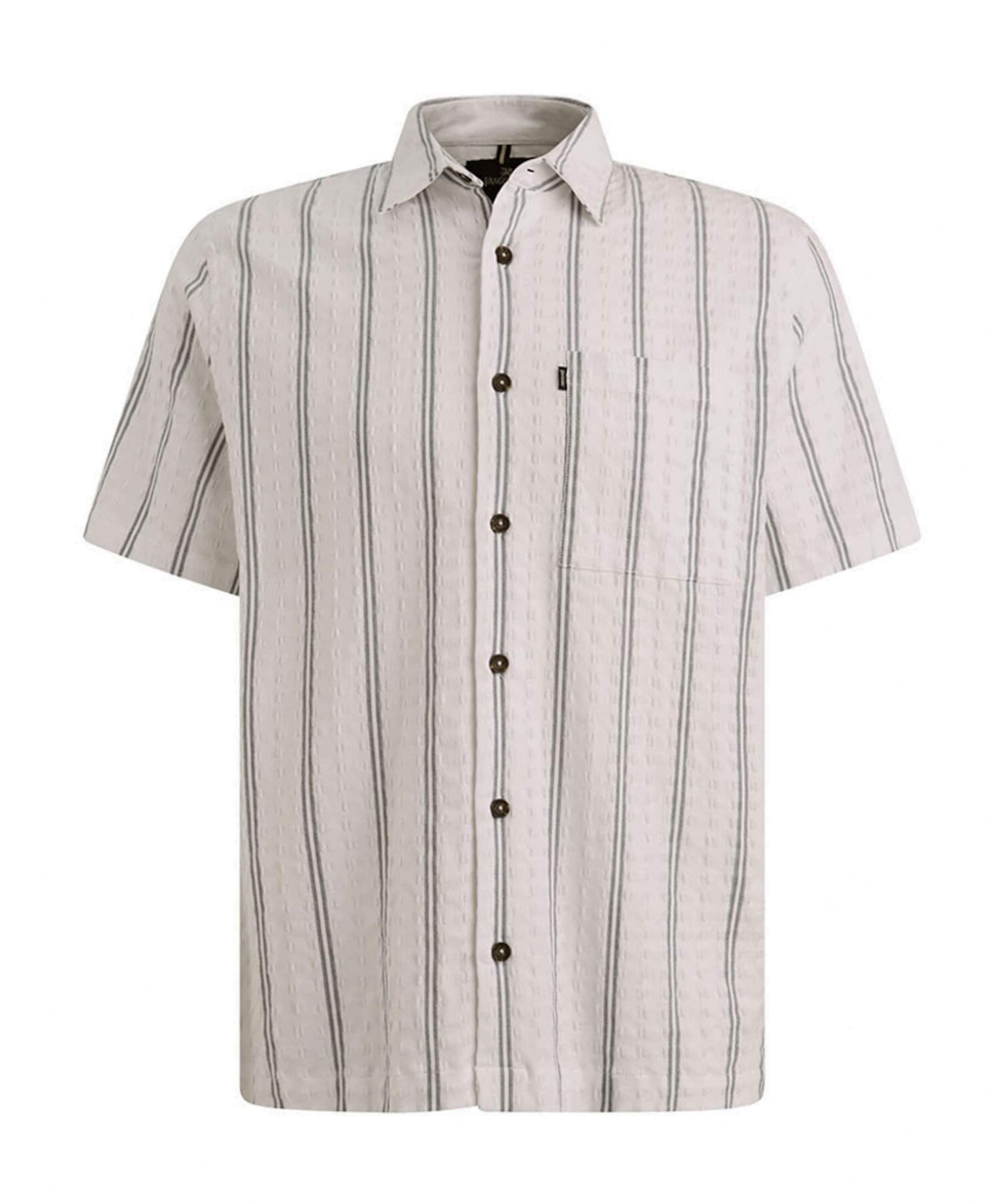 Heren overhemd korte mouw wit