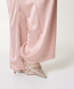 Decolete Bassa Pailettes dames slingbacks roze