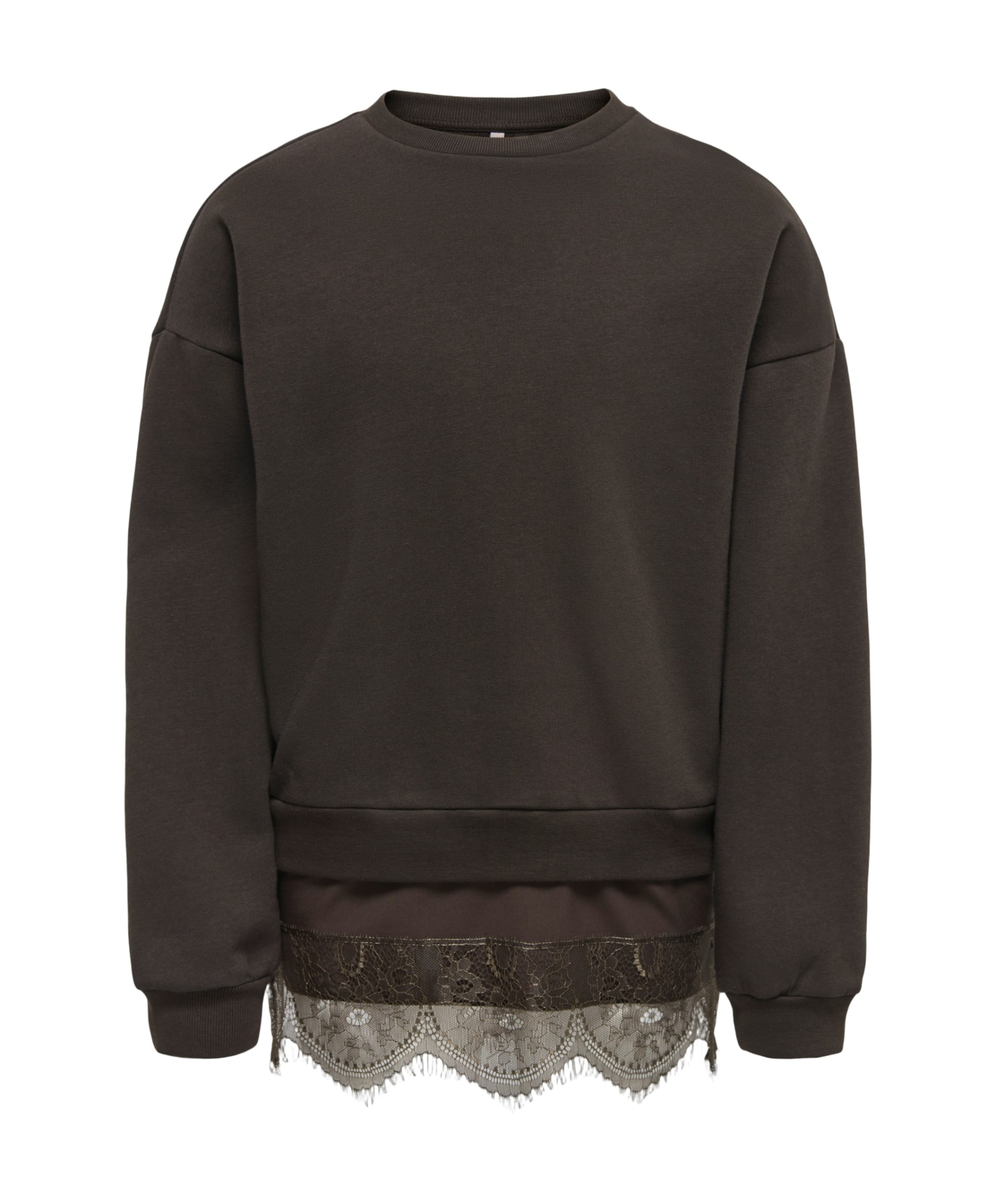 Meisjes sweater bruin