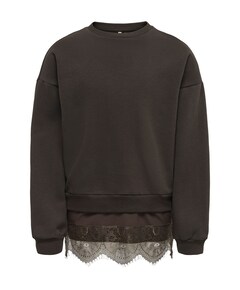 Meisjes sweater bruin