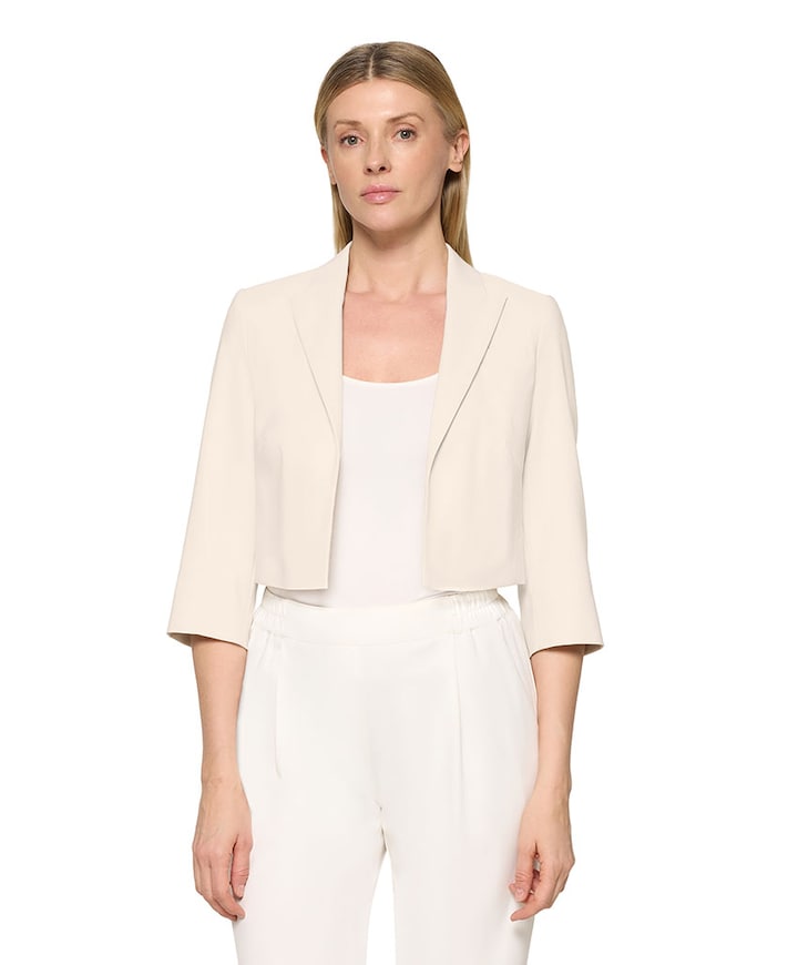 Dames blazer beige