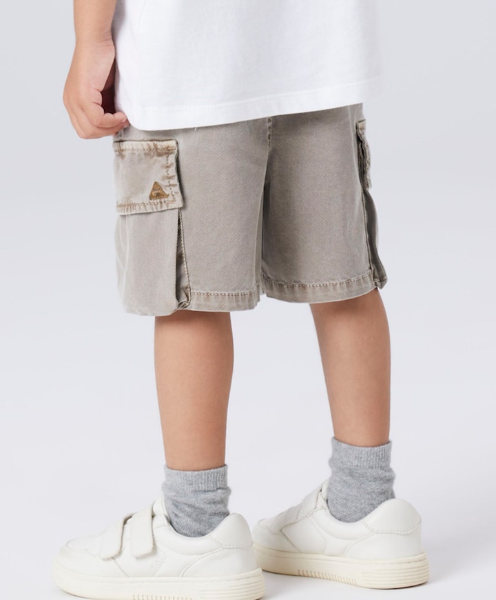 NMMBEN B CARGO MK 7805-PO NO jongens korte broek beige