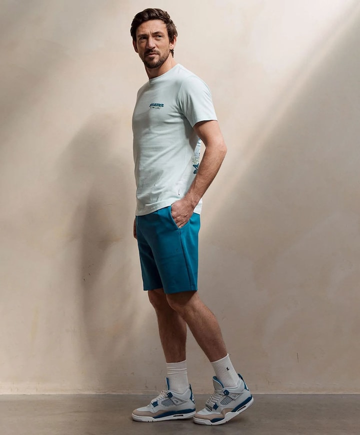 SH LUXURY COMFY heren korte broek blauw