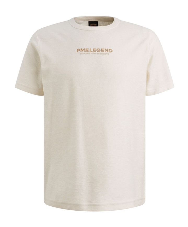 Heren T-shirt ecru