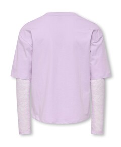 Meisjes T-shirt paars
