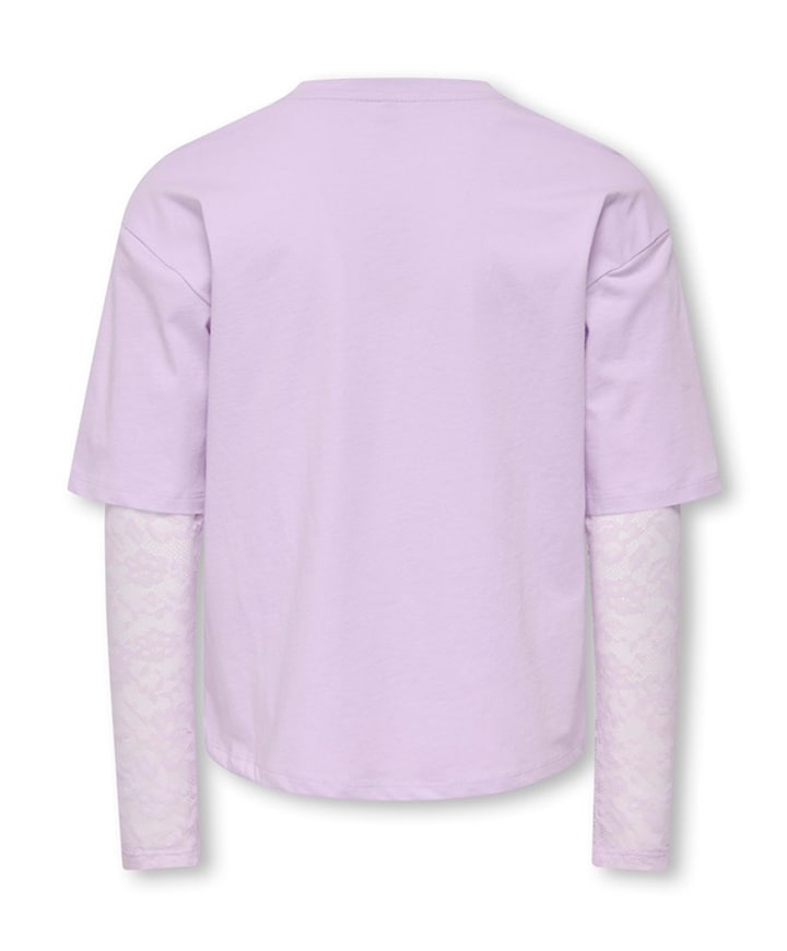 Meisjes T-shirt paars