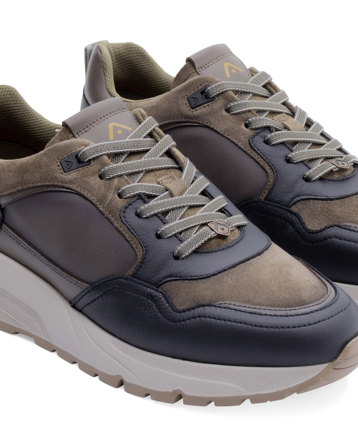 Strider heren sneakers zwart