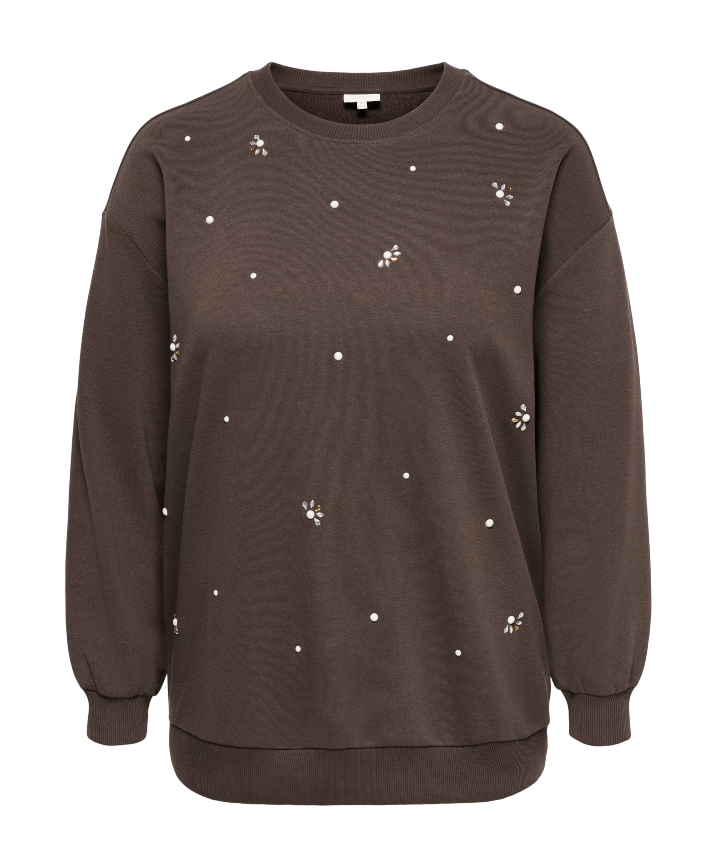 Dames sweater bruin