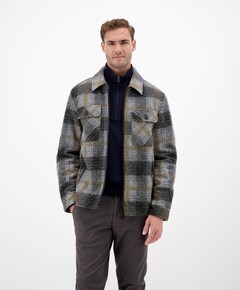 Heren jas grijs