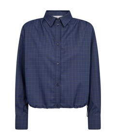 Dames blouse blauw