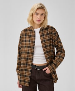 Dames blouse bruin