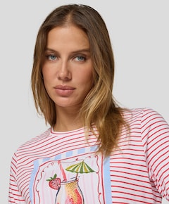 Dames T-shirt rood