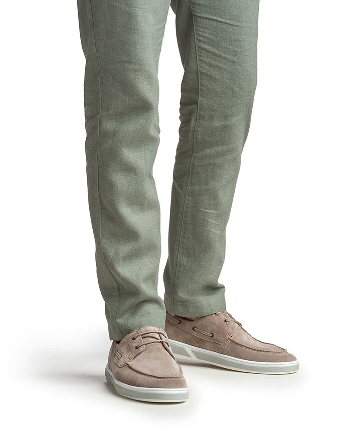 heren moccasins bruin