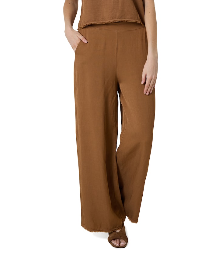 dames pantalon bruin