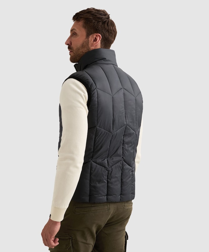 Heren bodywarmer blauw
