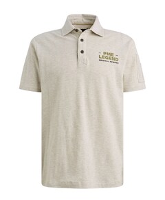 Heren polo grijs