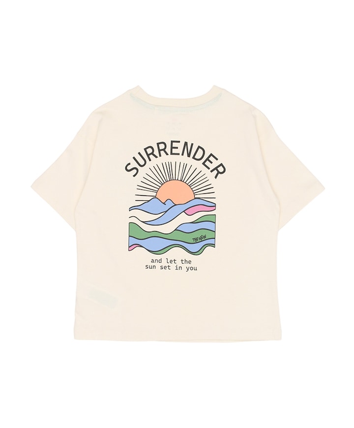 Jongens T-shirt ecru