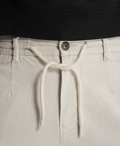 RELAXED CHINO SLUB STRUCTURE heren broek beige