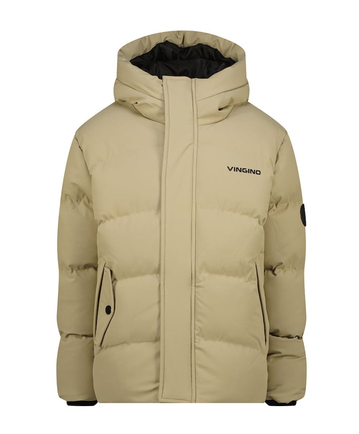 Jongens jas beige
