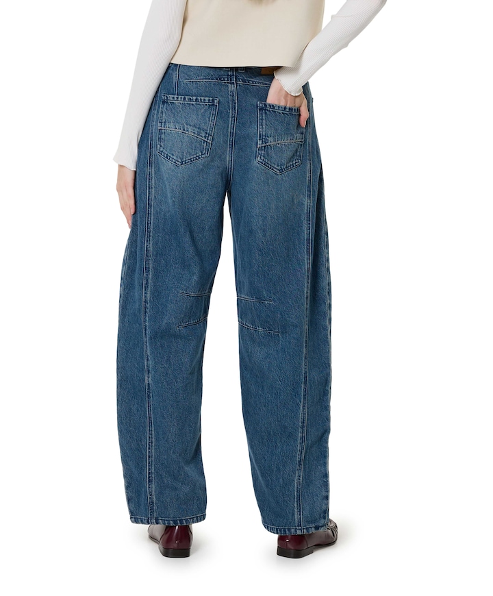 Simmy dames jeans blauw
