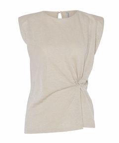 Dames top beige