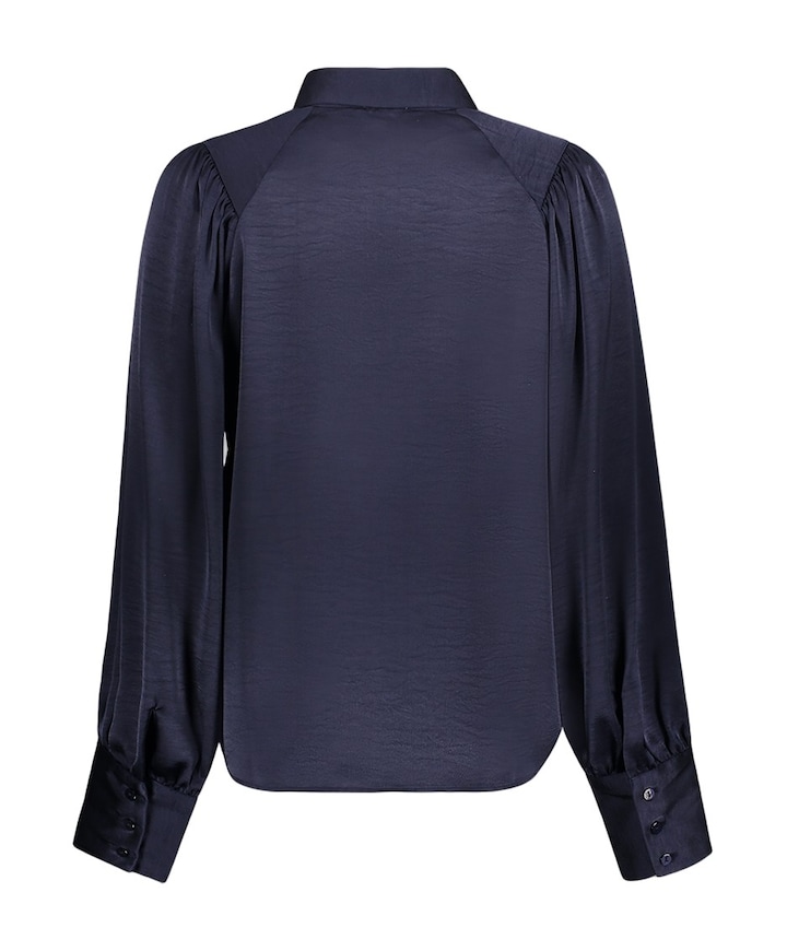 Dames blouse blauw