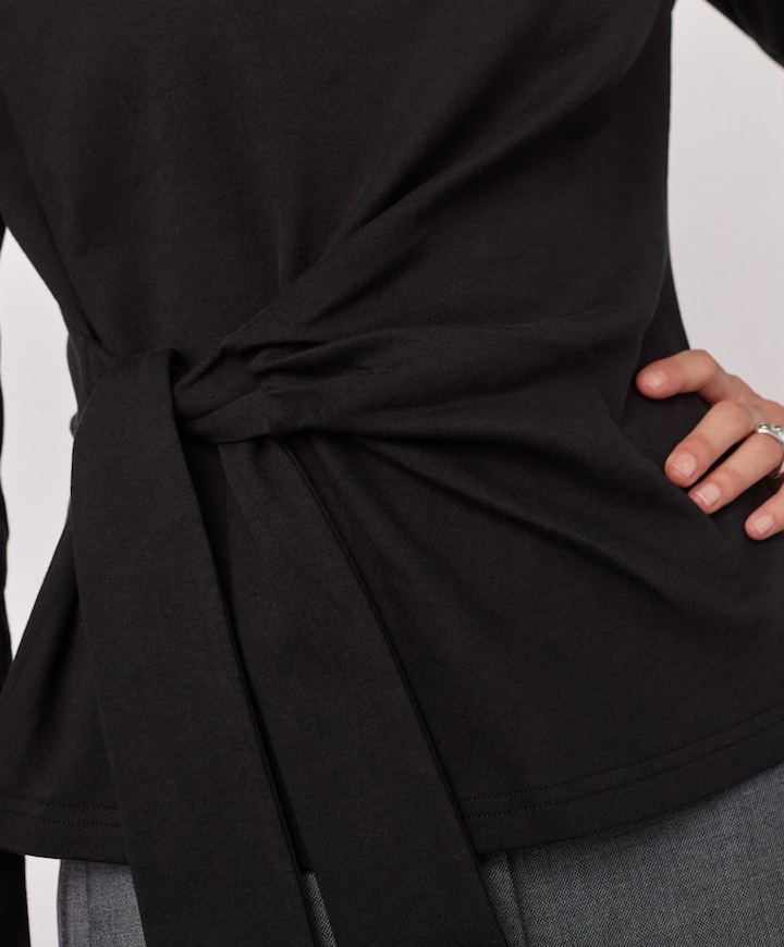 Dames longsleeve zwart