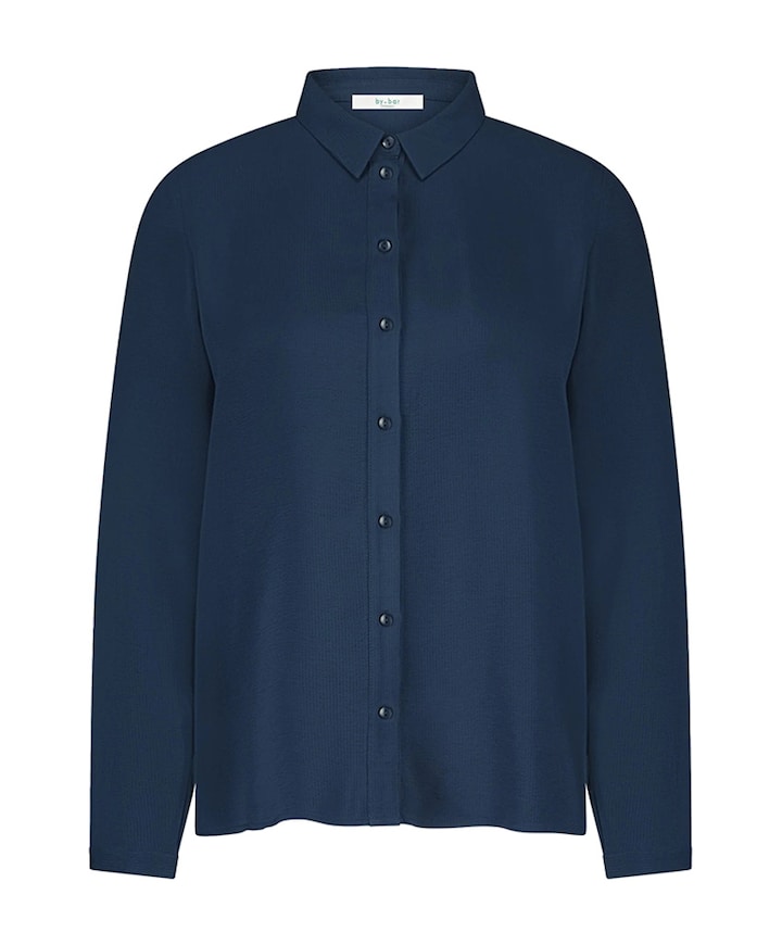 Dames blouse blauw