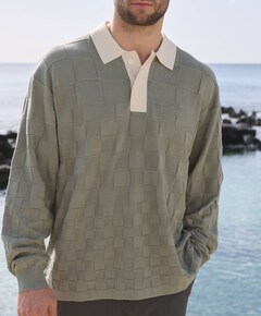 Heren polo groen