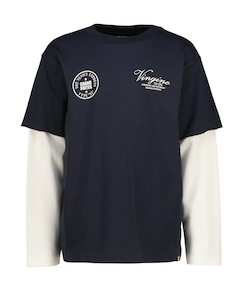 Jongens longsleeve blauw