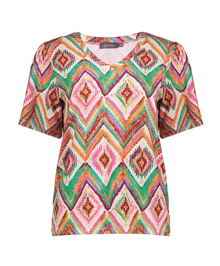 Dames T-shirt groen