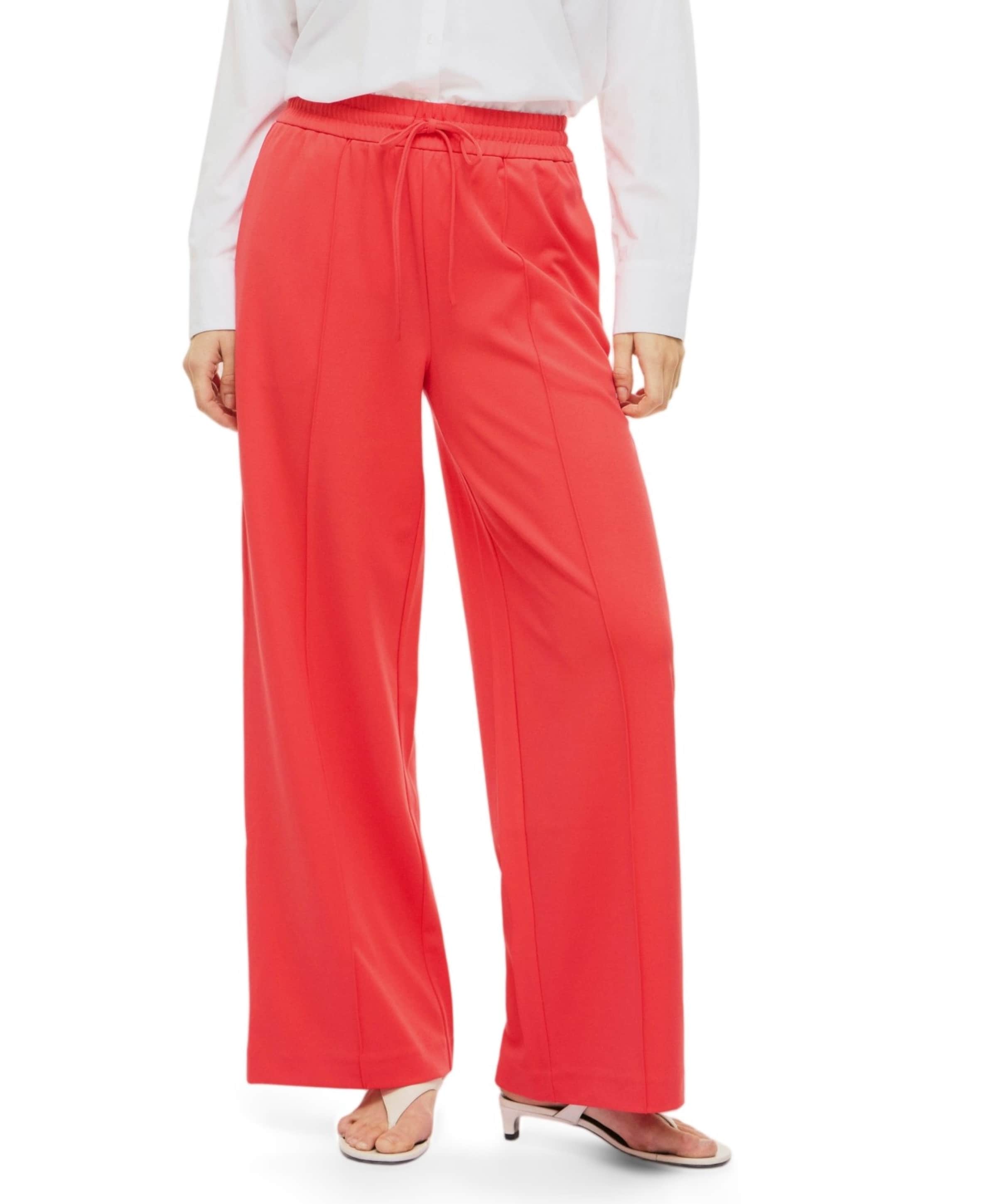 VICLUA HW WIDE PANTS-NOOS dames broek rood