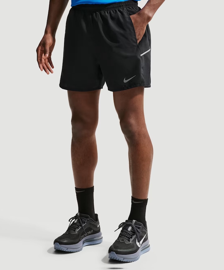 Nike Miler Men's Dri-fit 5i Brief-l heren shorts zwart