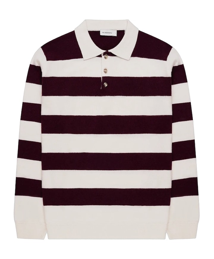 Heren sweater bordeaux