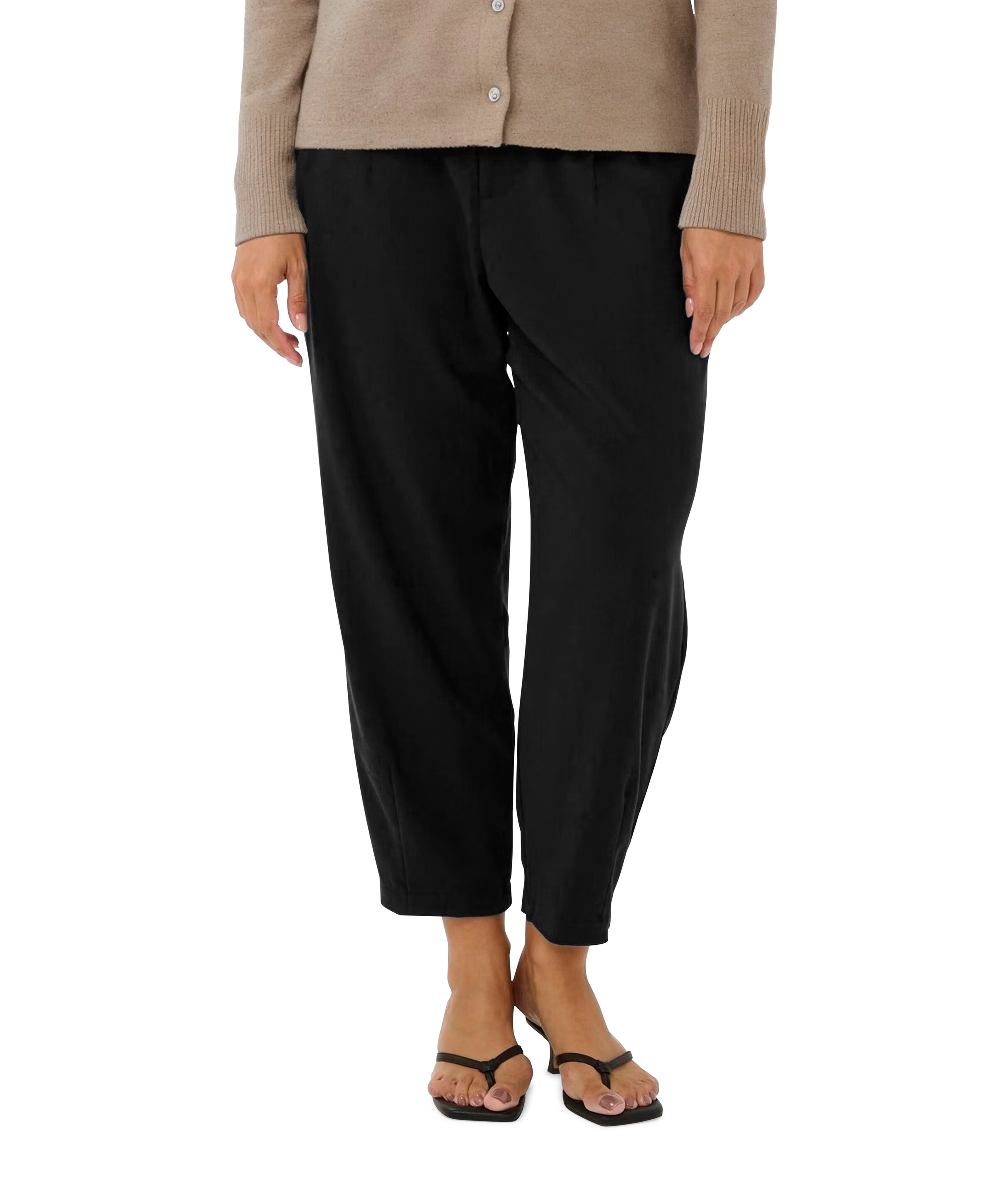KCmerla Straight pantalon zwart