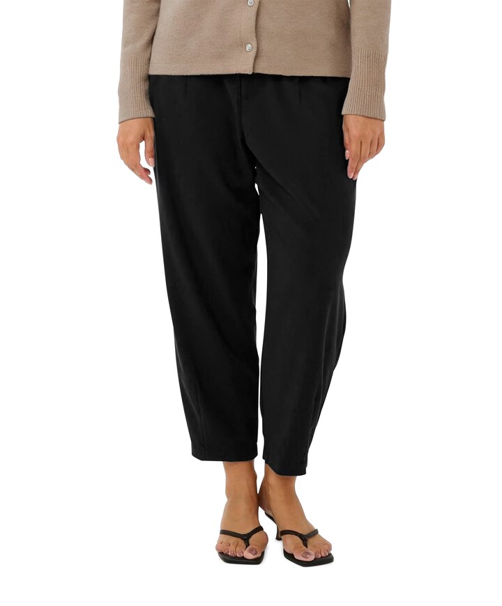 KCmerla Straight pantalon zwart