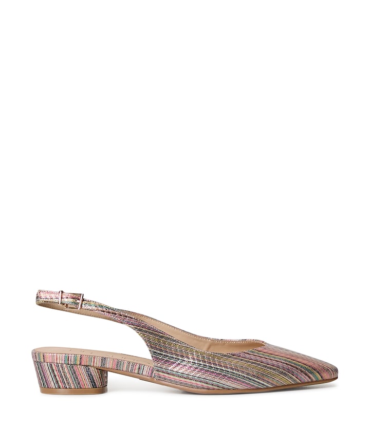 Danila dames slingbacks multicolor