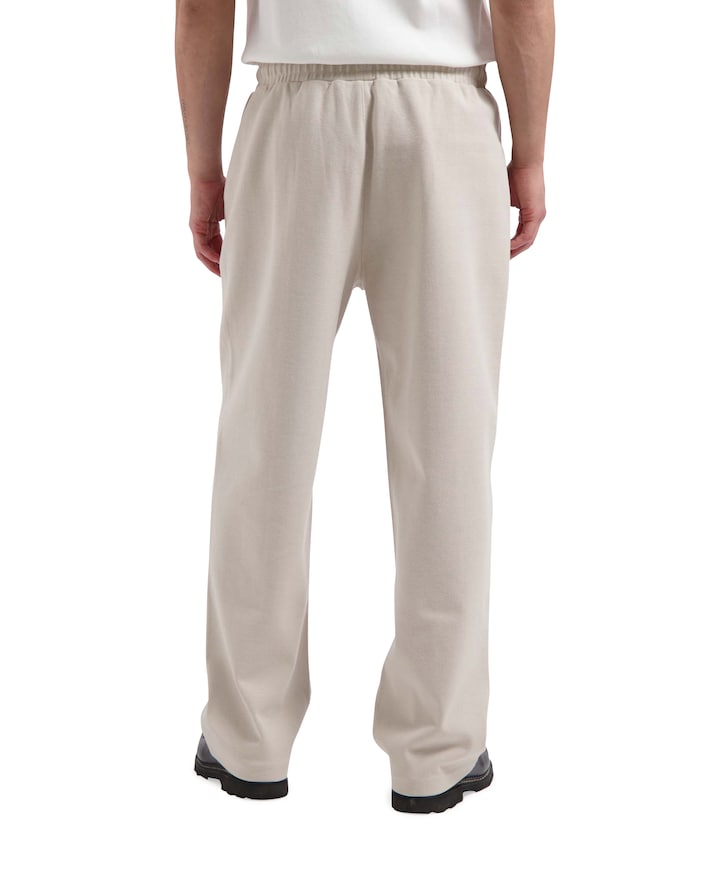 NAVAR RIBBED SWEAT PANTS heren broek beige