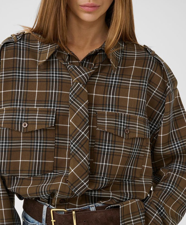 Dames blouse groen