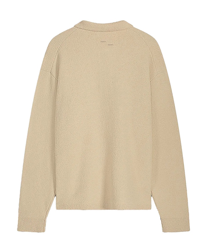 Trui lange mouw ecru