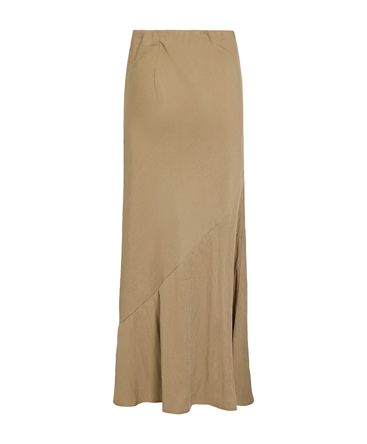 Dames rok beige