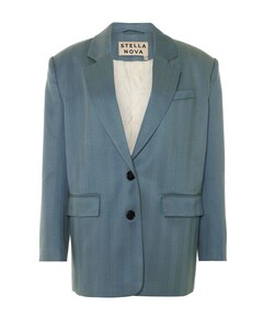 Dames blazer blauw