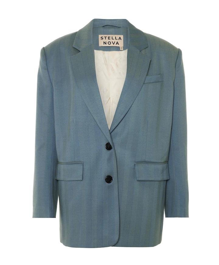 Dames blazer blauw