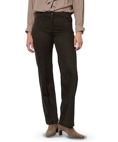 Jenny Wide dames broek bruin