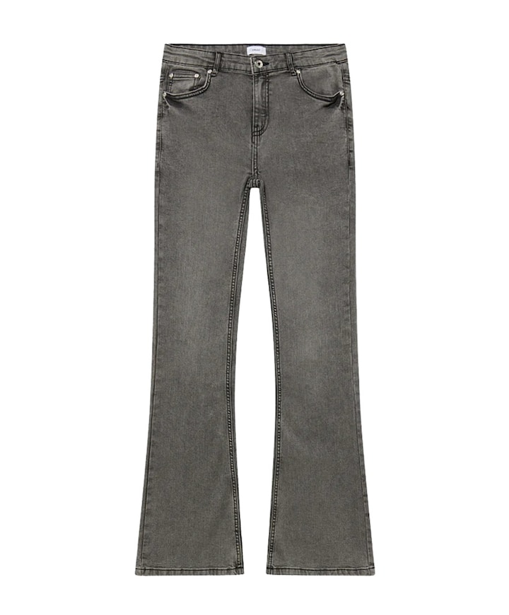 Texas Low Flare jeans grijs