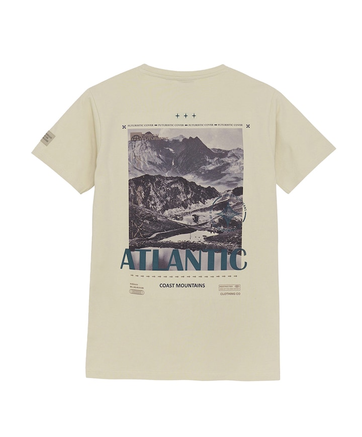 Jongens t-shirt beige