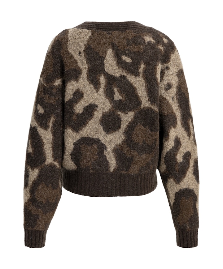 Dames vest bruin